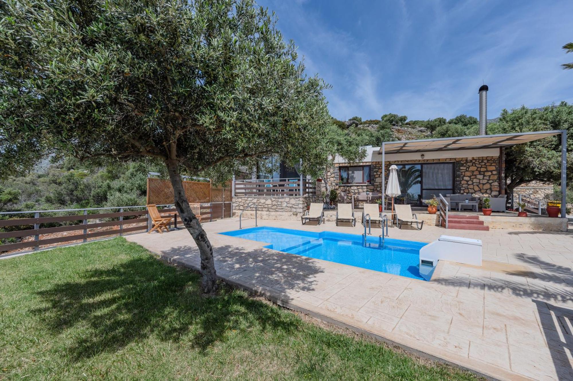 פלאקיאס Souda Bay Cottage מראה חיצוני תמונה