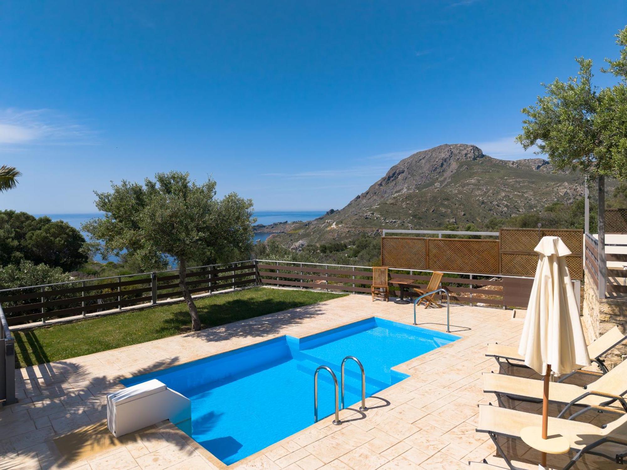 פלאקיאס Souda Bay Cottage מראה חיצוני תמונה